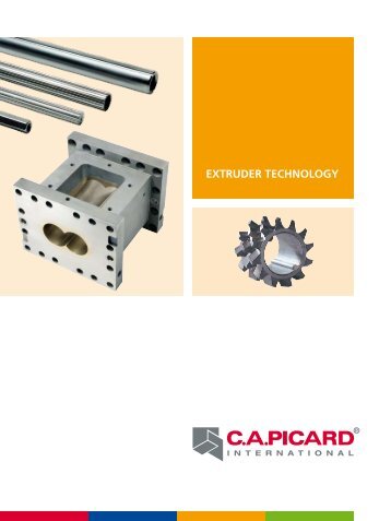 twin Screw Extruders - C.a.picard Gmbh & Co. KG