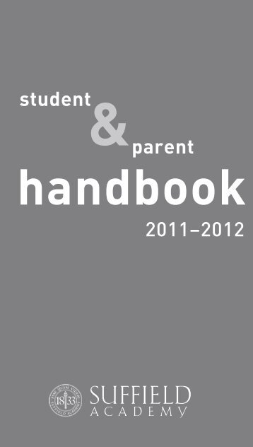 handbook - Suffield Academy