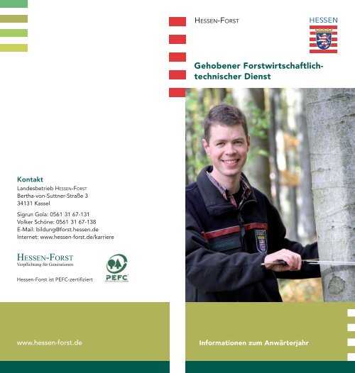 Informationen zum Anwärterjahr [PDF, 3,5 MB] - Hessen-Forst
