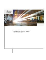 Medianet Reference Guide - Cisco
