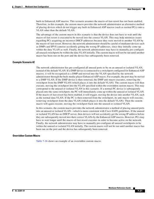 Medianet Reference Guide - Cisco