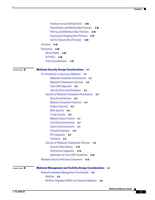 Medianet Reference Guide - Cisco