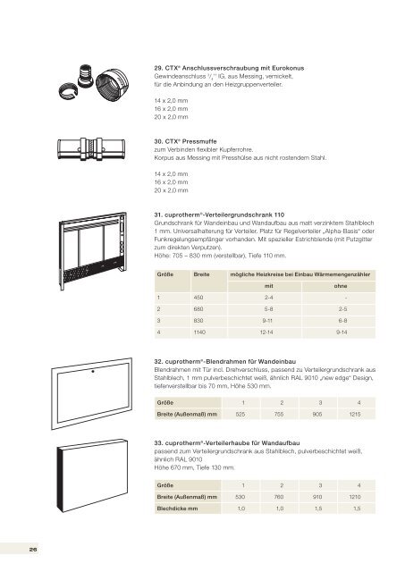 Fussboden / Wand (PDF, 9.6 MB) - cuprotherm