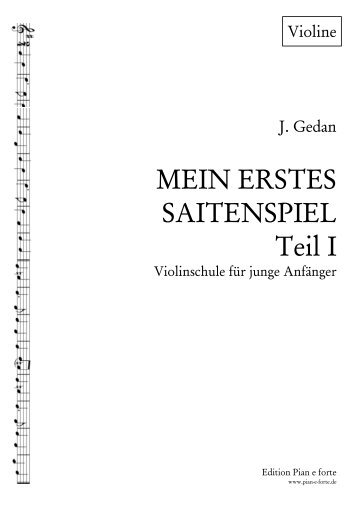 Violinschule I (31 Seiten, 549 KB) - Pian e forte