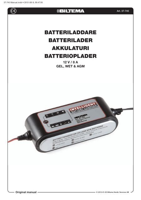 batteriladdare batterilader akkulaturi batterioplader - Biltema