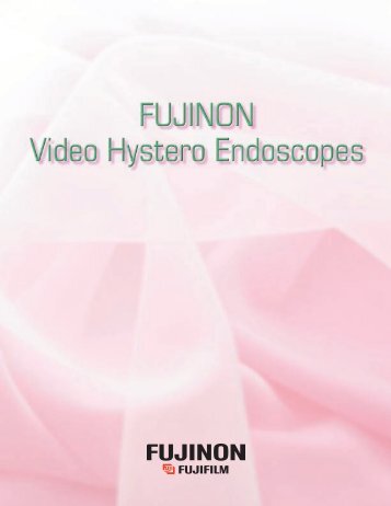 Download Hysteroscope Brochure (PDF:399KB) - Fujifilm