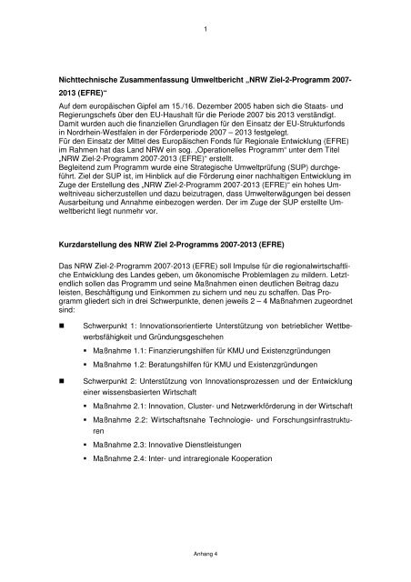 Operationelles Programm - Ziel2.NRW - Landesregierung Nordrhein ...