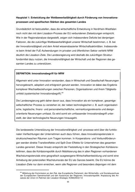 Operationelles Programm - Ziel2.NRW - Landesregierung Nordrhein ...