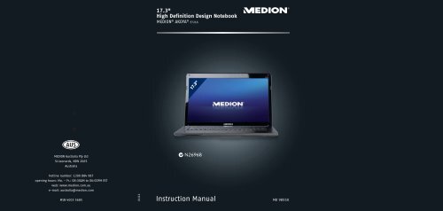 43 9 cm / 17 3&quot; Notebook - Medion