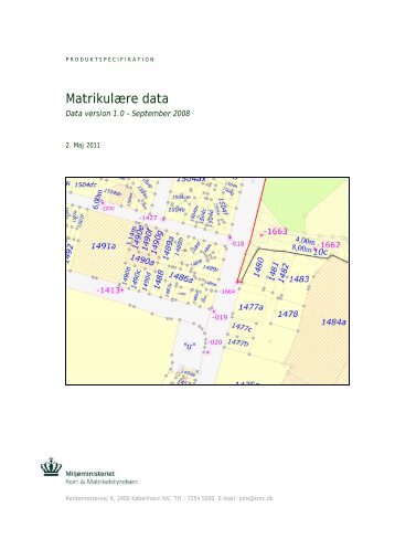 MatrikulÃ¦re data - Kortforsyningen