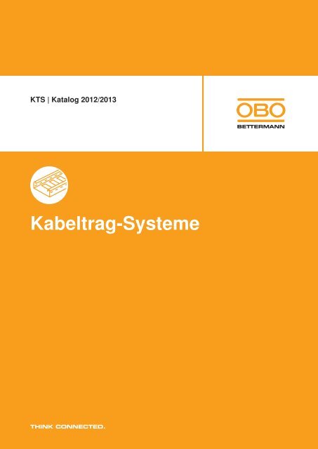 Katalog KTS Kabeltrag-Systeme - OBO Bettermann