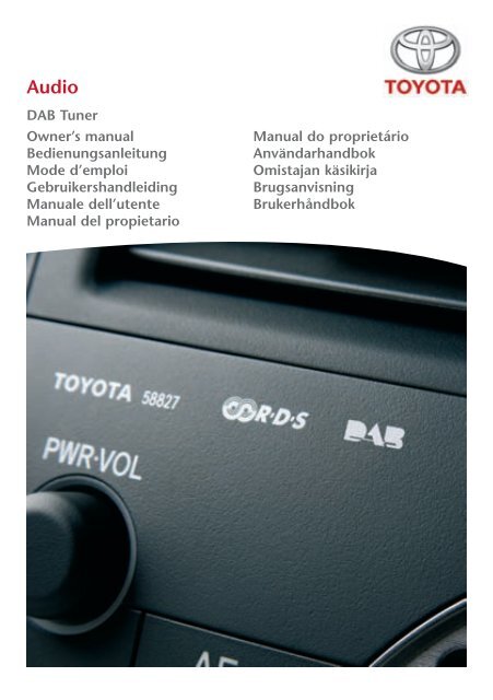 1_01933 DAB_EN.qxd - Toyota-tech.eu