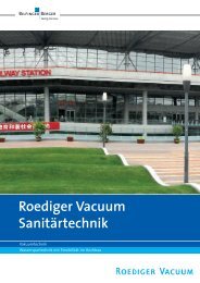 Roediger Vacuum SanitÃƒÂ¤rtechnik - Roediger Vacuum GmbH