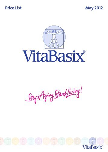 Price List May 2012 - VitaBasix