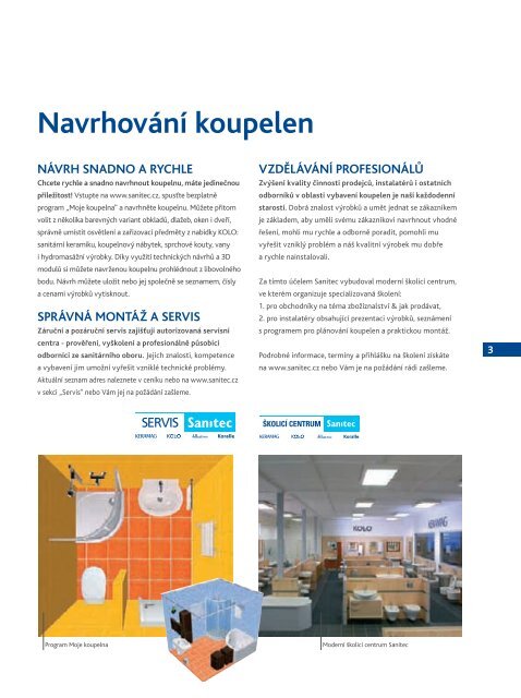 Katalog KOLO Keramika a nÃ¡bytek 1 - Butterfly Trading