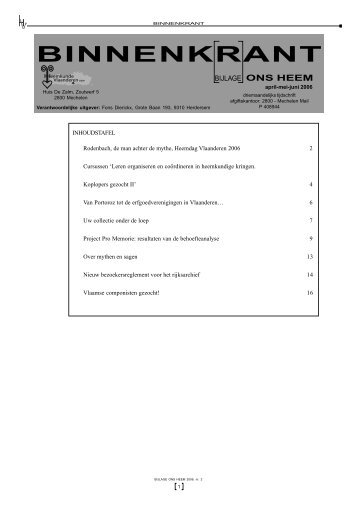 Binnenkrant 2006-2.pdf - Heemkundige Kring van Gooik
