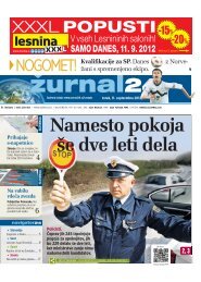 Namesto pokoja Ã…Â¡e dve leti dela - Ã…Â½urnal24