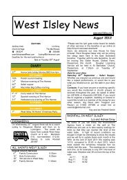 August 12 - West Ilsley