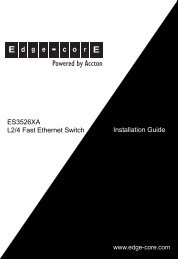 ES3526XA-V2-FLF-38 Installation Guide - Atel Electronics