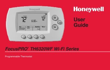 69-2736EFS-03 - FocusPRO TH6320WF Wi-Fi Series - Honeywell