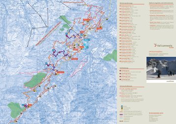 Ãbersichtskarte Winter & OrtsplÃ¤ne Val Lumnezia - Surselva Info