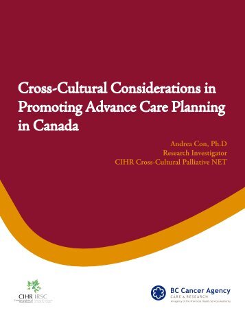 Cross-Cultural Considerations in Promoting Advance Care Planning ...