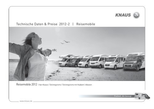 Technische Daten & Preise 2012-2 | Reisemobile