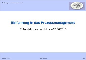 Prozessmanagement