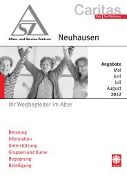 Kurse - Caritasverband der Erzdiözese München und Freising e.v.