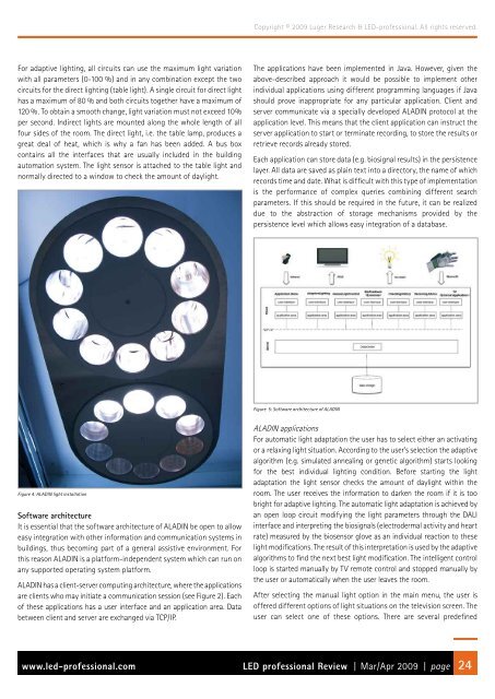 LED Applications & Lighting Systems - fonarevka