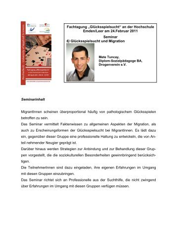 Mete Tuncay - Selbsthilfe und Patientenakademie