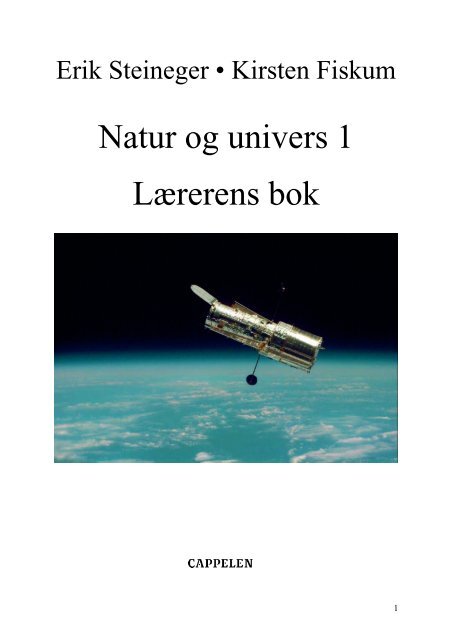 Natur og univers 1 LÃ¦rerens bok - Cappelen Damm