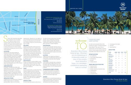 Hotel Fact Sheet - Starwood Hotels & Resorts