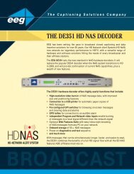 THE DE351 HD NAS DECODER