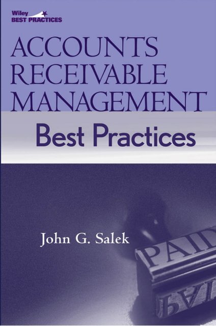 Accounts receivable management best practices - JPS Accounting Forums