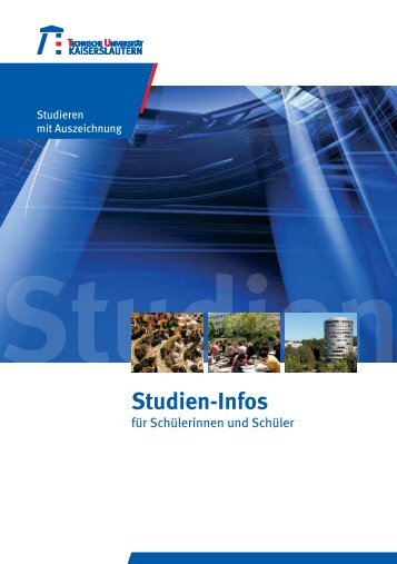 Studien-Infos - UniversitÃ¤t Kaiserslautern