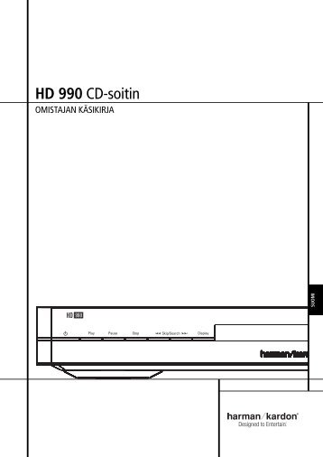 HD 990 CD-soitin - Harman Kardon