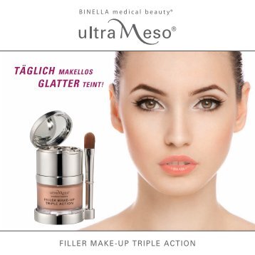 UltraMesoÂ® Make-up BroschÃ¼re - Binella