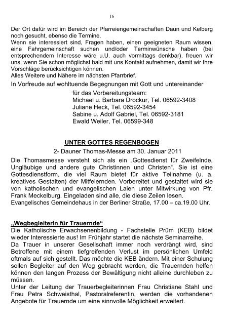 Pfarrbrief 4 Doc - Pastoraler Raum Daun