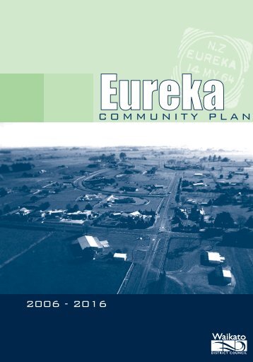 Eureka Community Plan - Waikato District Council