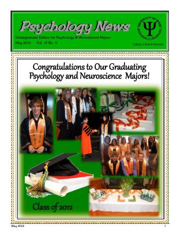 May 2012 - University of Miami, Psychology
