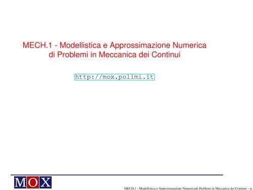 Sul metodo degli elementi finiti applicato a problemi di elasticitÃƒÂ  piana