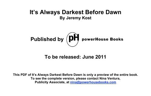 jeremy kost - powerHouse Books