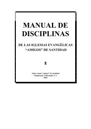 MANUAL DE DISCIPLINAS - Radio Verdad