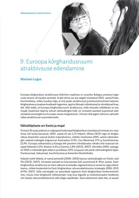 Bologna protsess Eestis 2004Ã¢Â€Â“2008 - Haridus- ja Teadusministeerium