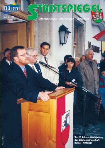 Stadtspiegel Nr. 120 - CDU Büren