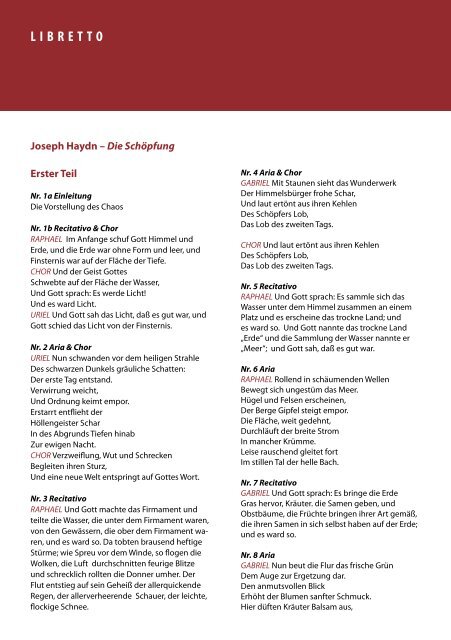 Programm “Die Schöpfung” (pdf) - BadnerHalle Rastatt