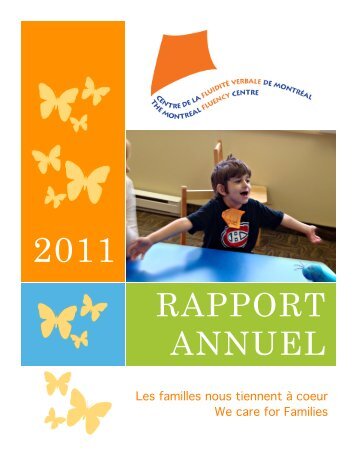 Rapport annuel 2011 - Montreal Fluency
