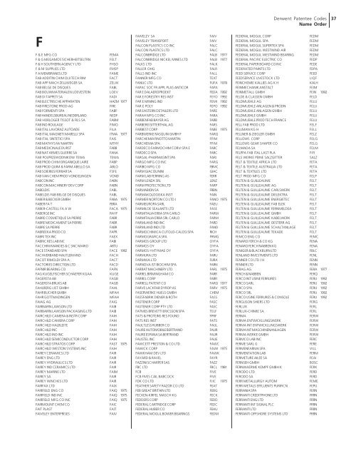 WORLD PATENTS INDEX® - Thomson Reuters