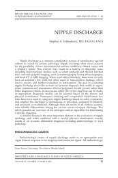 NIPPLE DISCHARGE
